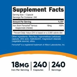 Best Sellers Nutricost Ferrochel Iron Capsules