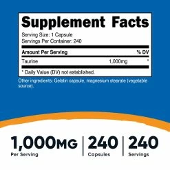 Nutricost Taurine Capsules