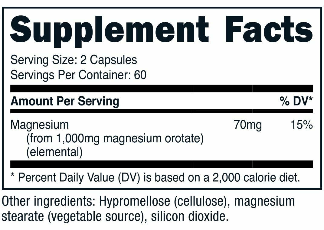 Nutricost Magnesium Orotate