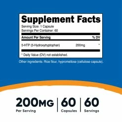 Nutricost 5-HTP Capsules Amino Acids