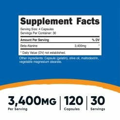Best Sellers Nutricost Beta-Alanine Capsules