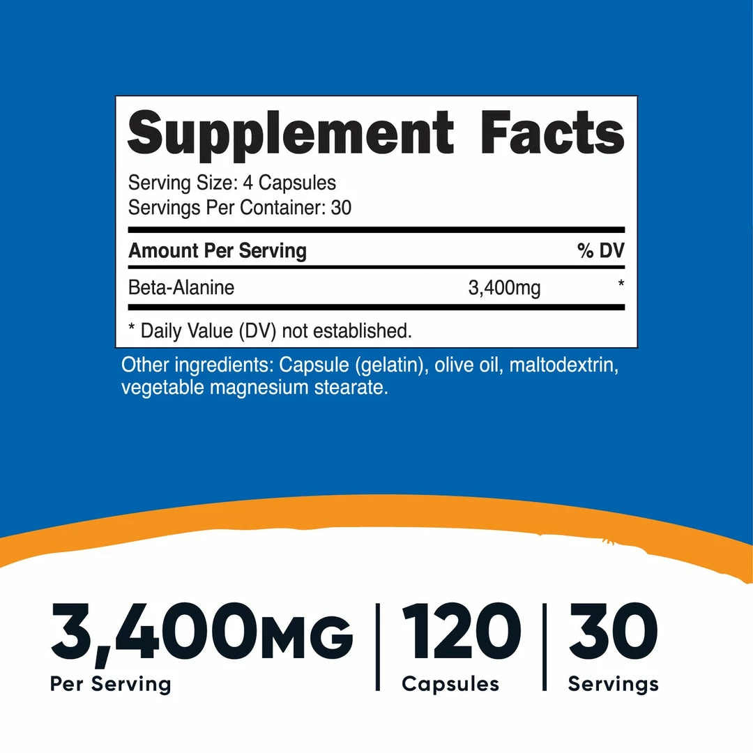 Best Sellers Nutricost Beta-Alanine Capsules