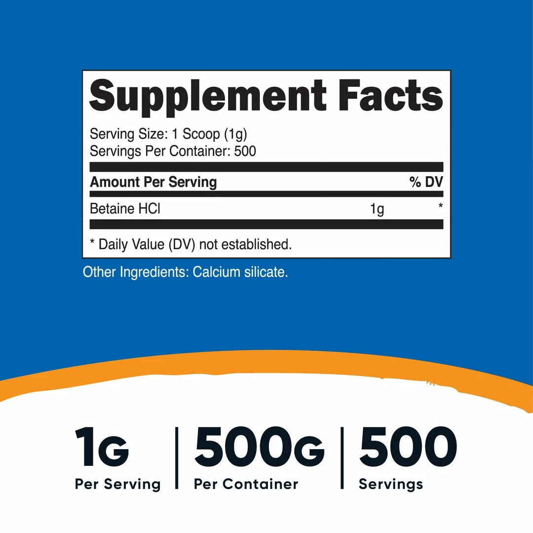 Best Sellers Nutricost Betaine HCL Powder