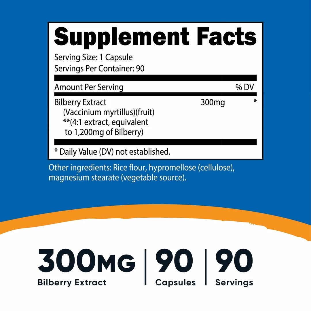 Nutricost Bilberry Capsules Best Sellers