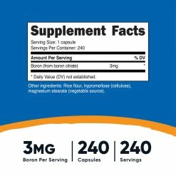 Nutricost Boron Capsules