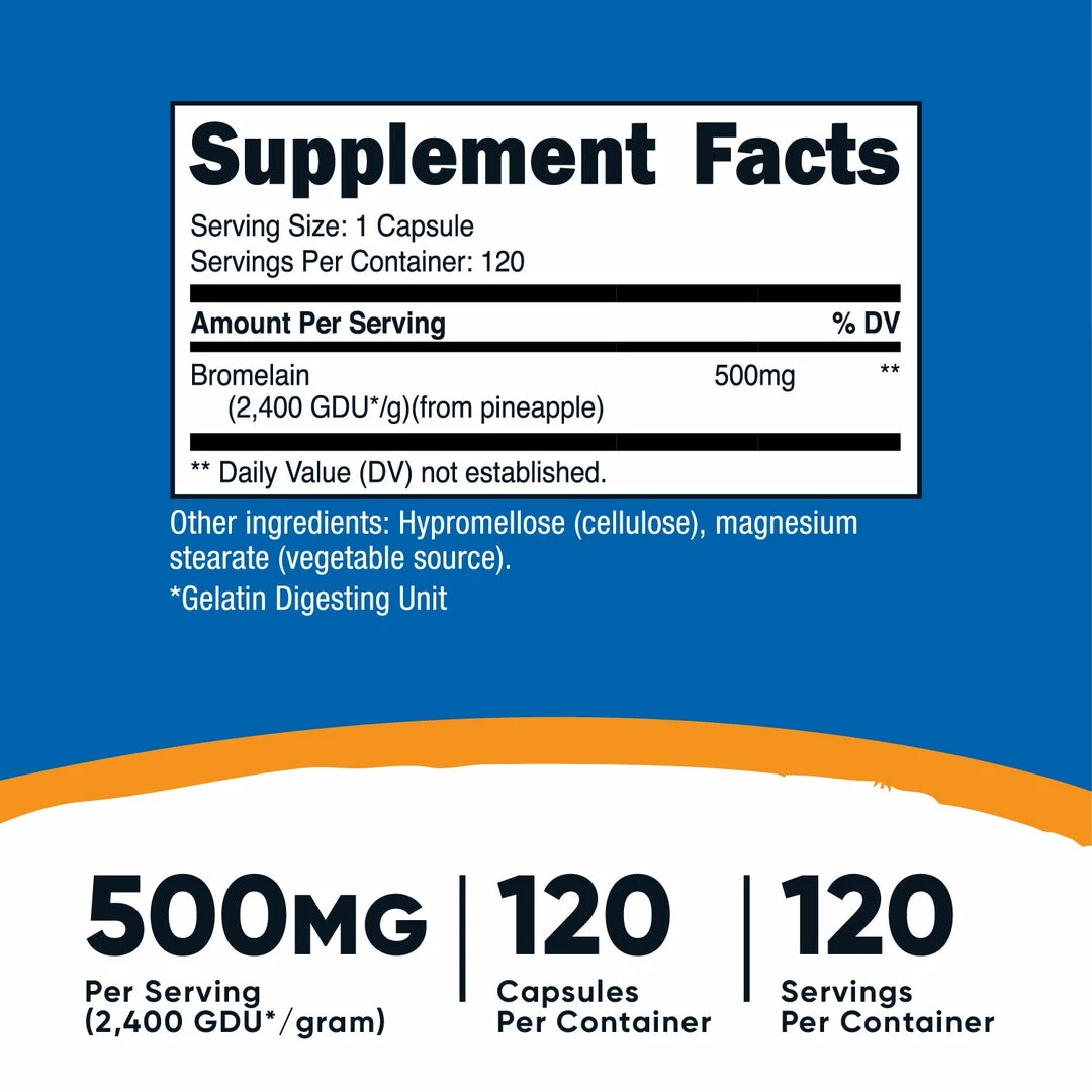 Best Sellers Nutricost Bromelain Capsules