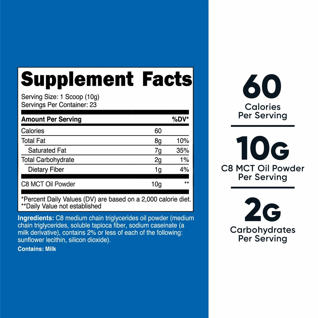 Nutricost C8 MCT Oil Powder