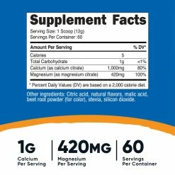 Nutricost Calcium Citrate + Magnesium Citrate Powder