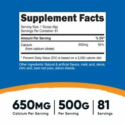 Nutricost Calcium Citrate Powder