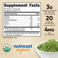 Nutricost Organic Chlorella Powder Antioxidants