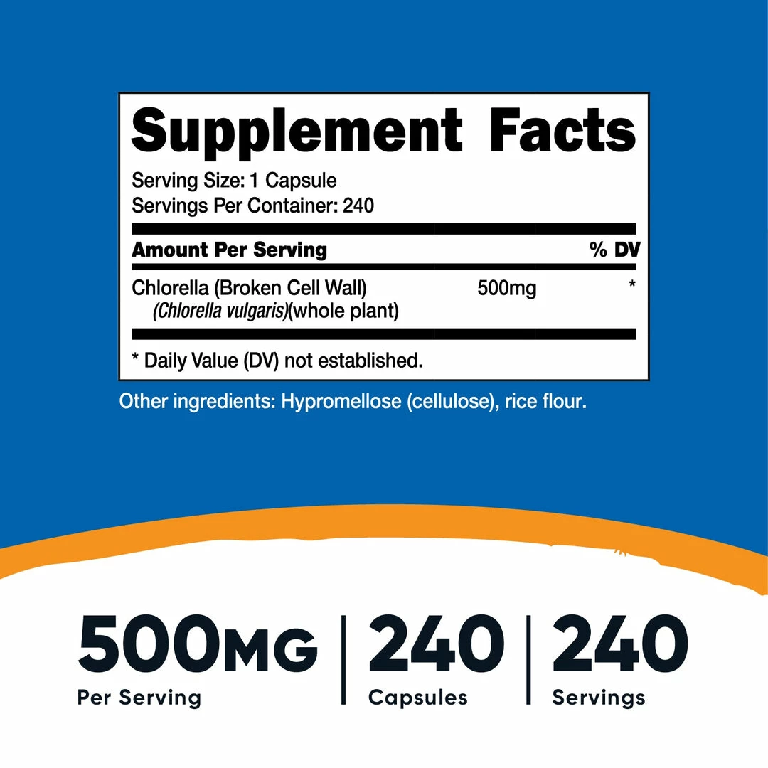 Best Sellers Nutricost Chlorella Capsules