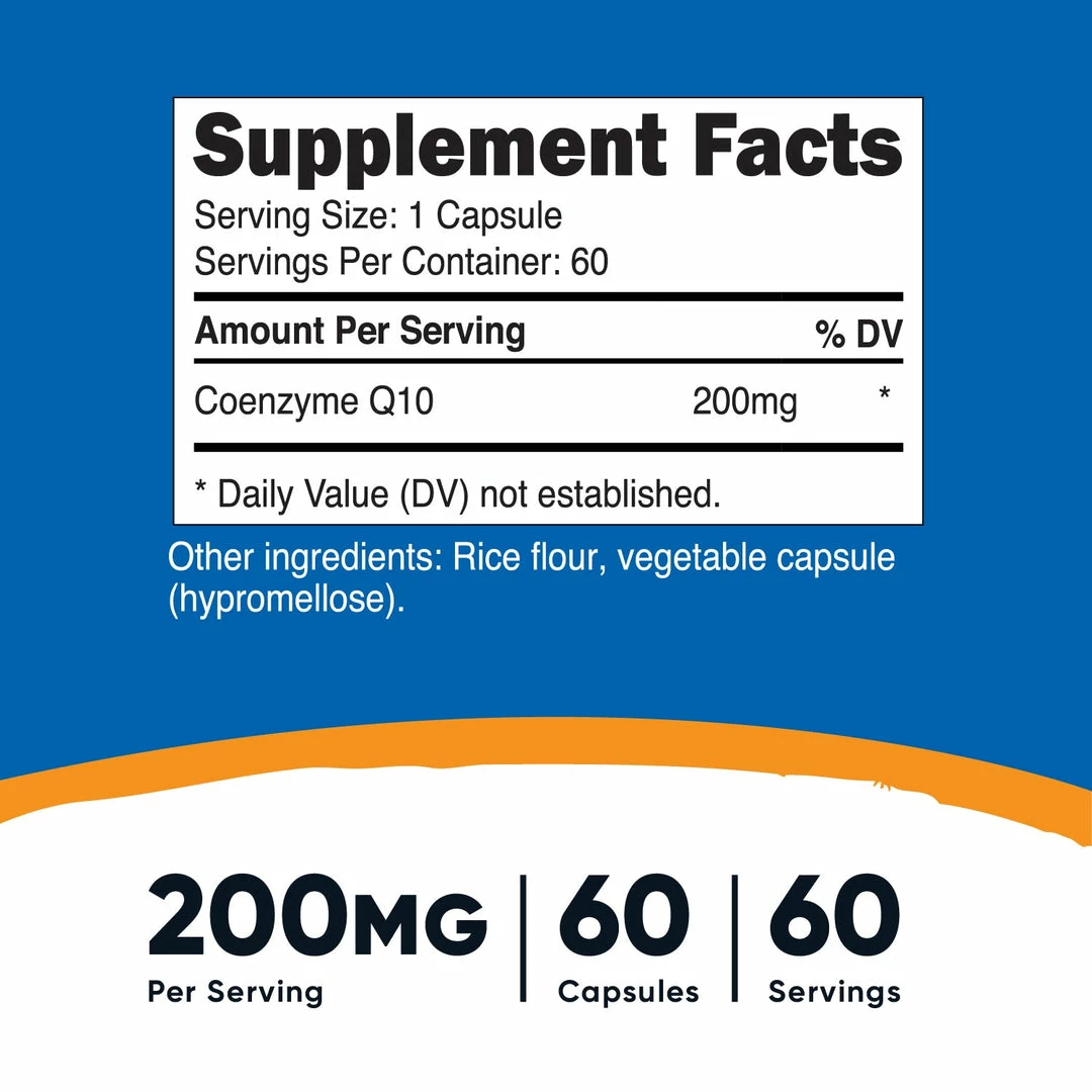 Antioxidants Nutricost CoQ10 Capsules