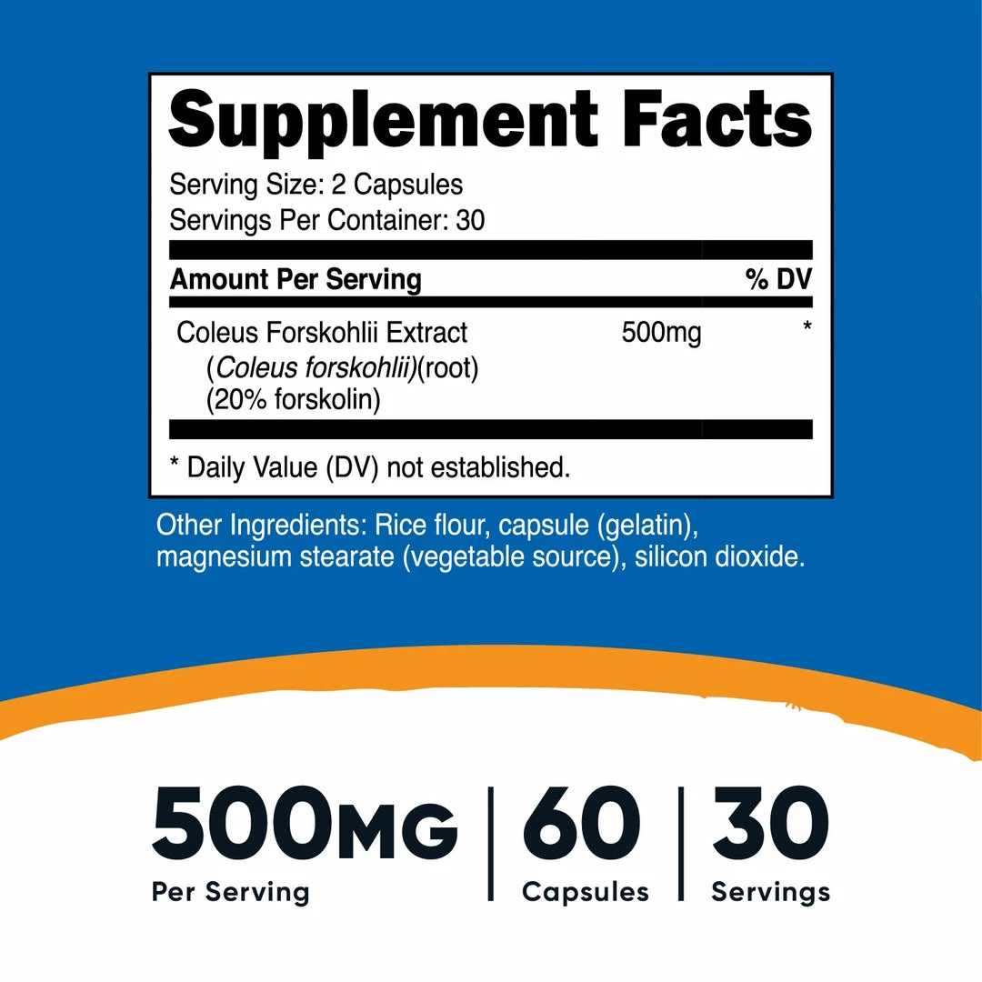 Best Sellers Nutricost Coleus Forskohlii Capsules