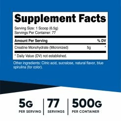 Nutricost Creatine Monohydrate Powder Best Sellers