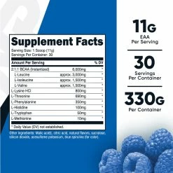 Amino Acids Nutricost EAA Powder