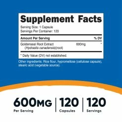 Nutricost Goldenseal Root Capsules