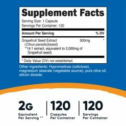 Antioxidants Nutricost Grapefruit Seed Extract Capsules