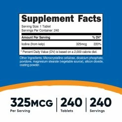 Nutricost Iodine Tablets Antioxidants