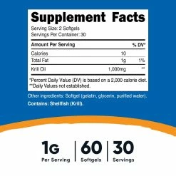 Nutricost Krill Oil Softgels