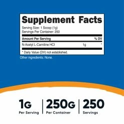 Nutricost Acetyl L-Carnitine Powder
