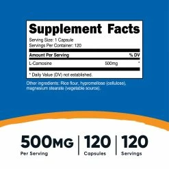 Nutricost L-Carnosine Capsules