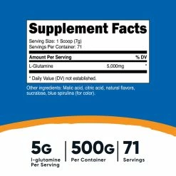 Nutricost L-Glutamine Powder
