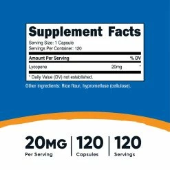 Antioxidants Nutricost Lycopene