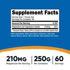 Best Sellers Nutricost Magnesium Citrate Powder