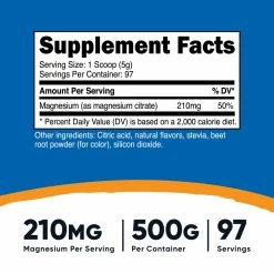 Best Sellers Nutricost Magnesium Citrate Powder