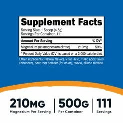 Best Sellers Nutricost Magnesium Citrate Powder