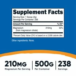 Best Sellers Nutricost Magnesium Citrate Powder