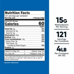 Nutricost Maltodextrin Powder