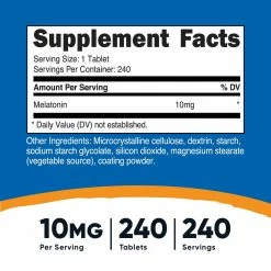 Nutricost Melatonin Tablets Best Sellers