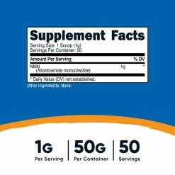 Nutricost NMN Powder 50 Grams Best Sellers