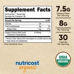 Best Sellers Nutricost Organic Inulin Powder