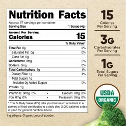 Antioxidants Nutricost Organic Broccoli Powder