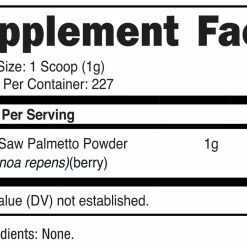 Nutricost Organic Saw Palmetto Powder (8 OZ)