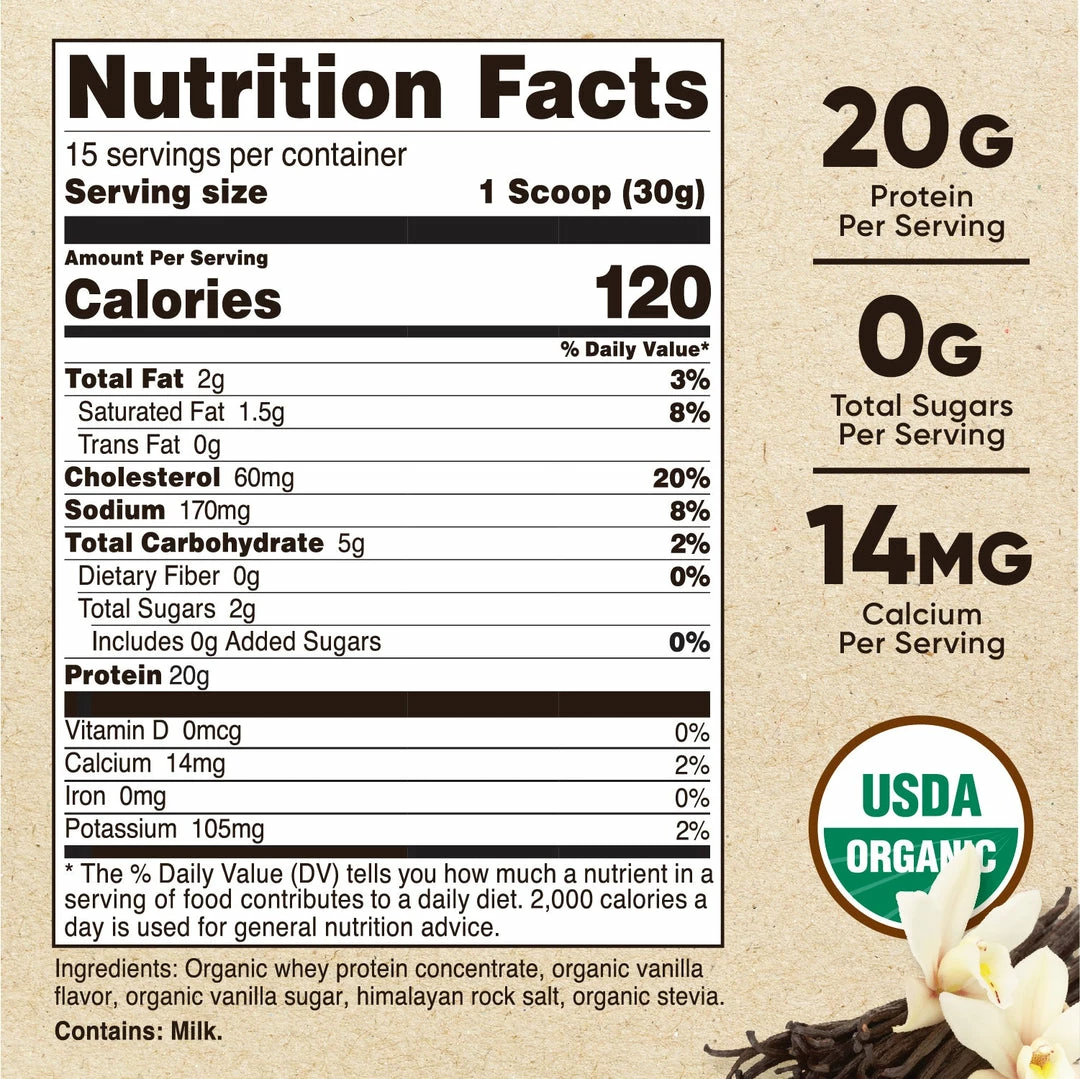 Best Sellers Nutricost Organic Whey Protein Powder