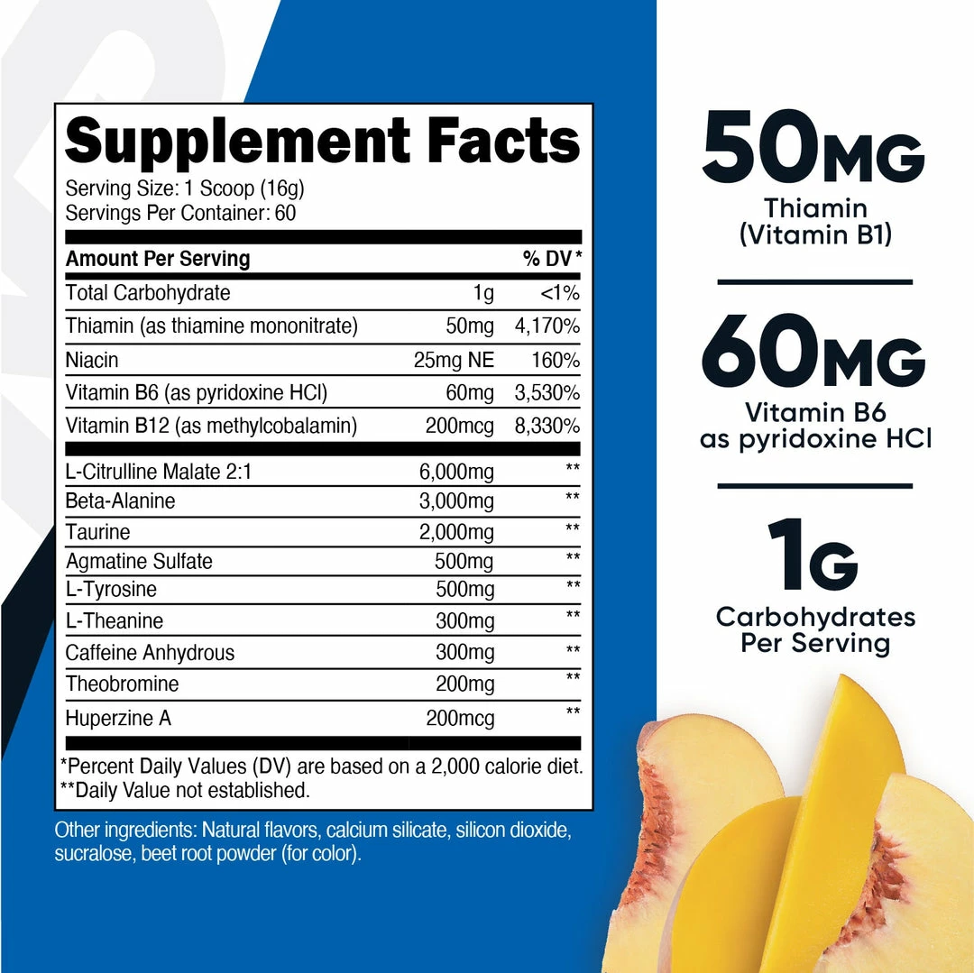 Nutricost Pre-Workout Complex Powder