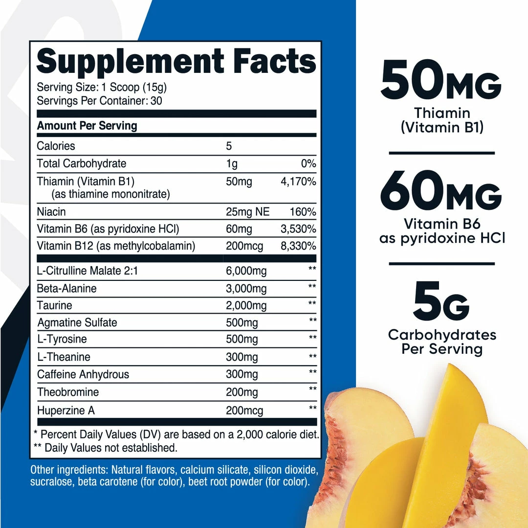 Nutricost Pre-Workout Complex Powder