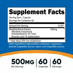 Best Sellers Nutricost Rhodiola Rosea Capsules