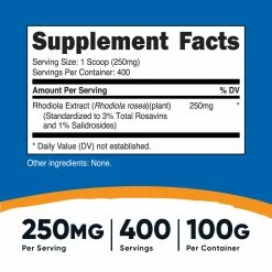 Best Sellers Nutricost Rhodiola Rosea Powder