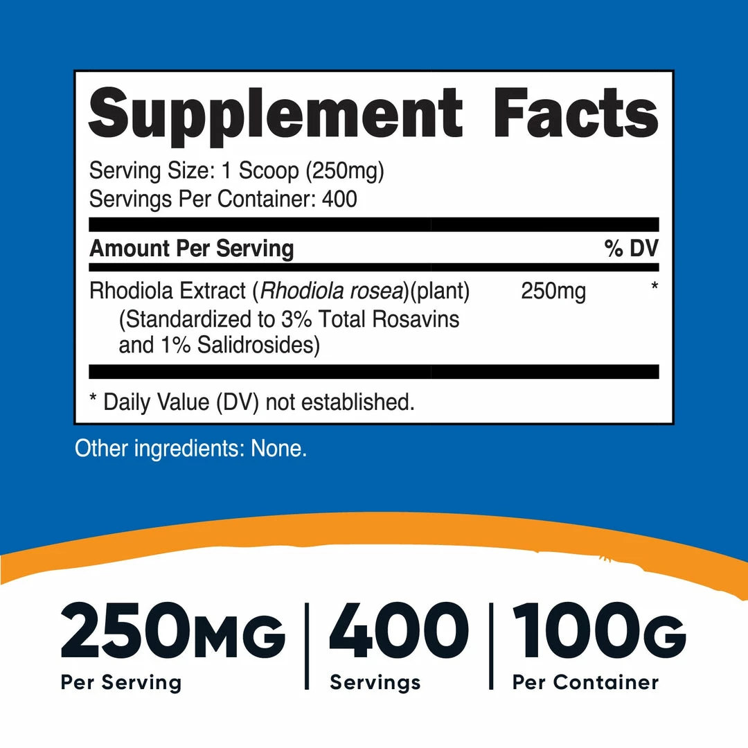 Best Sellers Nutricost Rhodiola Rosea Powder