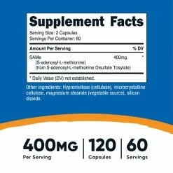 Nutricost SAM-e (S-Adenosyl-L-Methionine) Best Sellers