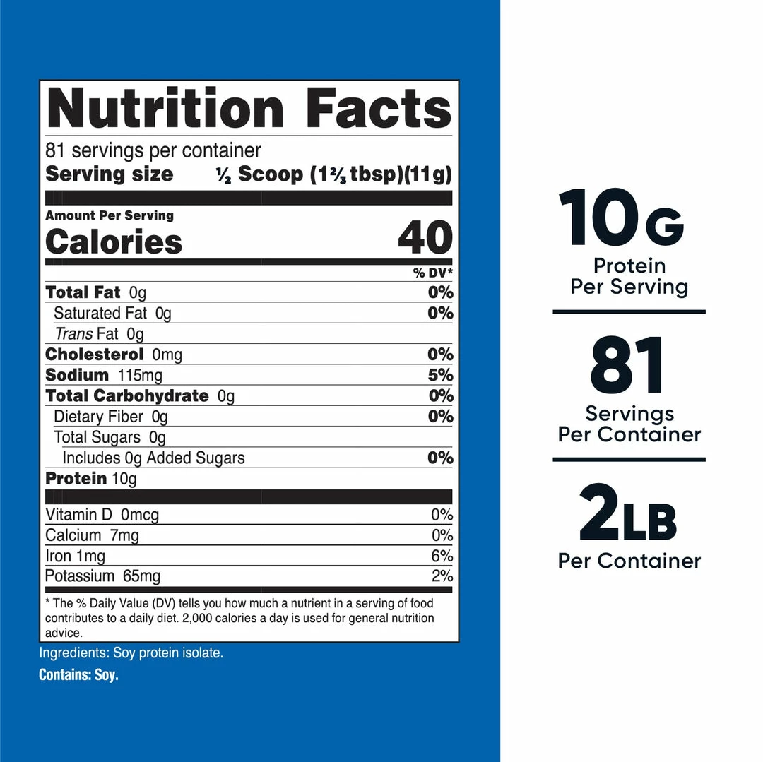 Nutricost Soy Protein Isolate