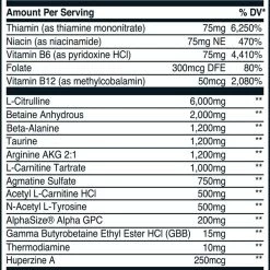 Nutricost Stim Free Preworkout