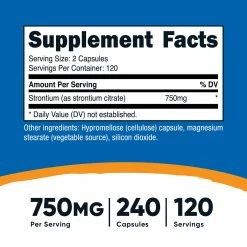Best Sellers Nutricost Strontium Capsules