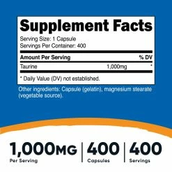 Nutricost Taurine Capsules