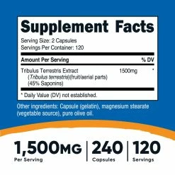 Best Sellers Nutricost Tribulus Capsules (1500mg)