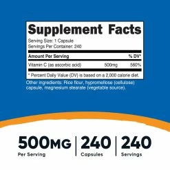 Nutricost Vitamin C Capsules